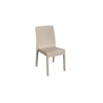 STOLICA LILYUM BIJELA/KAPUČINO 45x43x87cm - Image 2