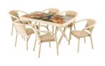 STOLICA BEŽ 58x58x78cm bk.632 - Image 2