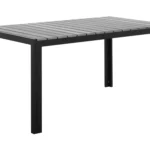 STOL VRTNI SIVI 150X90X70CM