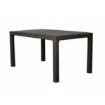 STO RATAN CRNI 90CMX150CM MEVSIM PLASTIK