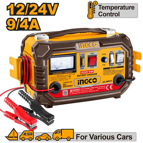 PUNJAČ Punjač za akumulatore 12/24V ING-160 INGCO (ING-CB1601) - Image 1
