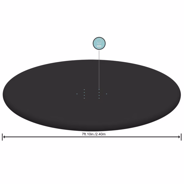 PREKRIVAČ ZA BAZEN 244CM 58032